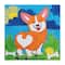 Trousse de peinture de chien sur toile de Creatology